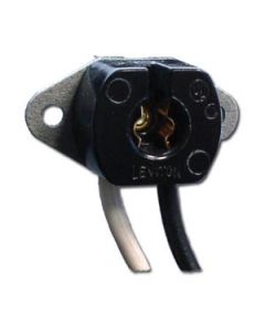 T5 Miniature Bi-Pin - Flanged Mount with Leads - *DISCONTINUED* 