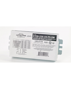 Keystone KTEB-226-UV-PS-DW Programmed Start Electronic Compact (CFL)  Fluorescent Ballast