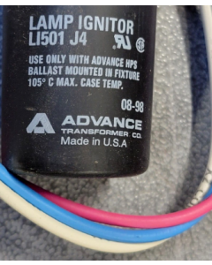 Advance LI501J4 - 300VAC Round Ballast Ignitor