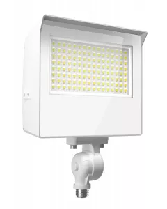 RAB X22-60W LED Flood Light - 4,405-9,353 Lumens - 60/50/40/30 Watts -3000K/4000K/5000K - White - 120V