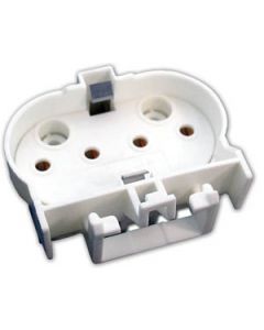 Long PL Socket - 4-Pin - Horizontal Snap In