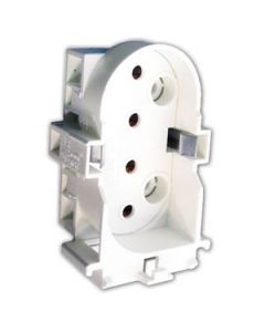 Long PL Socket - 4-Pin - Vertical Snap In