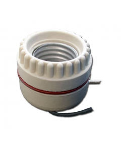 2 Piece E26/E27 Porcelain Socket with 9" Leads