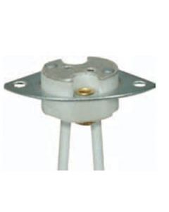 Halogen Socket with Flange - GX5.3