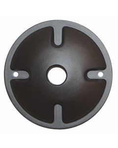 Nuvo 60-675 1-Light Mounting Plate - Dark Gray Finish