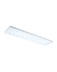 Nuvo 62-1770 Blink Pro Plus; 24 Watt; 5.5 in. x 24 in; Surface Mount LED; CCT Selectable; 90 CRI; White Finish; 120/277 Volt; Rectangular Shape