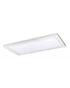 Nuvo 62-1773 Blink Pro Plus; 24 Watt; 12 in. x 24 in.; Surface Mount LED; CCT Selectable; 90 CRI; White Finish; 120/277 Volt; Rectangular Shape