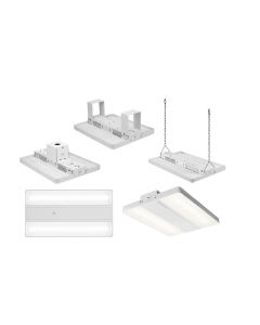 Sylvania LEDVANCE 63110 - LED Highbay Linear, 6A Luminaire, 85W, 120-347V, Dimmable, 4000K, White Finish