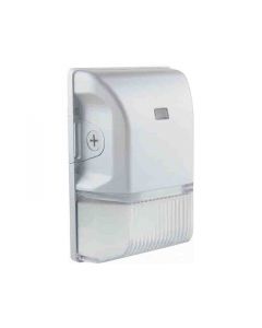 Satco 65-749 LED Small Wall Pack; 20W; CCT Selectable 3K/4K/5K; White Finish; 100-277V