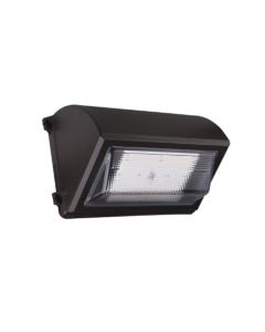 Satco 65-760 CCT and Wattage Adjustable LED Cutoff Wall Pack; Integrated Bypassable Photocell; CCT Selectable from 3000, 4000 or 5000K; Wattage Selectable from 29, 40, or 60 Watt; 120-277 Volt