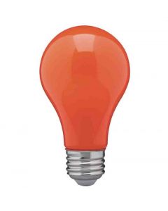 Satco S14988 8A19/ORANGE/LED/E26/120V