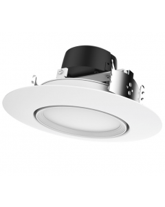 Satco S11824 10.5 Watt LED Directional Retrofit Downlight - Gimbaled; 5-6 in.; Adjustable Color Temperature; 90 deg. Beam Angle; 120 Volt