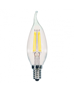 Satco S9962 LED CA11 Bulb - 5.5W CFC/LED/27K/CL/120V - FIVE UNITS Remaining!!!