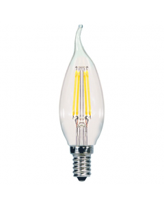 Satco S9963 LED CA11 Bulb - 5.5W CFC/LED/30K/CL/120V