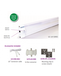 Westgate UCW12W U/C Led 12\, 200 Lumens, 6000K"