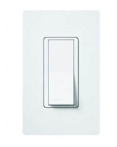 Lutron Diva CA-1PS-WH 15A Single Pole Switch - White