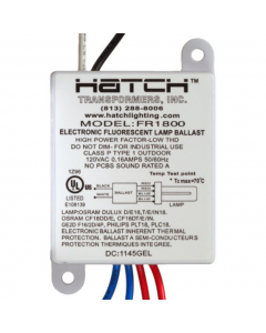 Hatch FR1800L Compact Fluorescent Ballast, 120V - *DISCONTINUED*