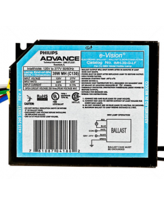 Advance e-Vision IMH-39-G-LF 39 Watt Metal Halide Ballast