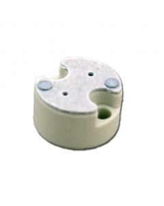 Porcelain Halogen Socket - G8 Base WITHOUT Leads