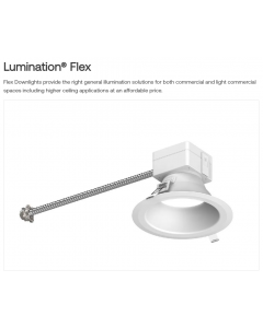 GE LRXR62X9SW LRXR Series 6" Round Downlight - 5CCT Selectable