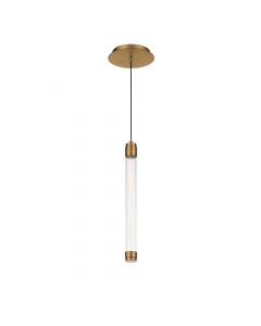 WAC PD-51315-AB Jedi Mini Pendant 3000K - Aged Brass Finish Sconce