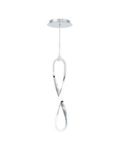 WAC PD-79221-CH Marise Mini Pendant 3000K - Chrome Finish Sconce