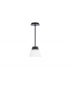 WAC PD-87208-BK Chandra Mini Pendant 3000K - Black Finish Sconce