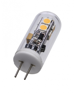 Satco S12310 LED T4 Lamp - 2W/LED/G4/CL/830/12V