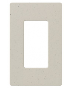 Lutron SC-1-LS Claro 1 Gang Wallplate Limestone - *DISCONTINUED*