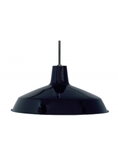 Nuvo SF76-284 1 Light - 16" Pendant with Warehouse Shade - Black Finish