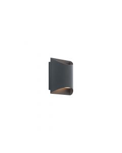 WAC WS-55206-27-BK Duet Wall Sconce - Black Finish Sconce