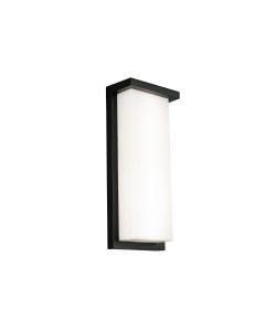 WAC WS-W190114-30-BK Vega Wall Mount 3000K - Black Finish Sconce