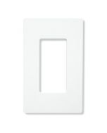 Lutron CW-1-WH Claro 1 Gang Wallplate White